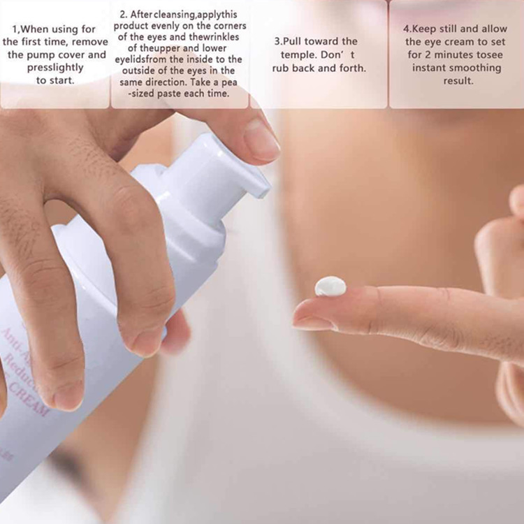 Factory Wholesale Anti Aging Wrinkles Rapid Reduction Under Eye Cream for Women
