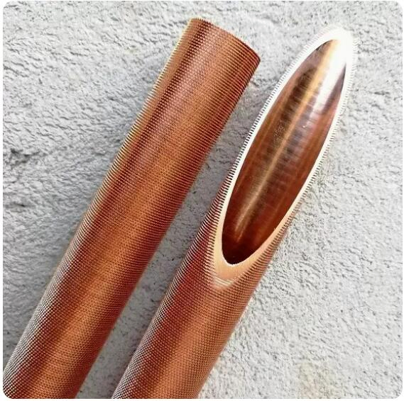 Plain Copper Tubes and Inner-Grooved Industrial Copper Tube Pipe