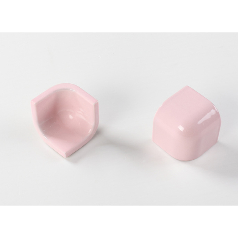 80X100mm / 80X80mm Pink Color Decorative Border Line Tile