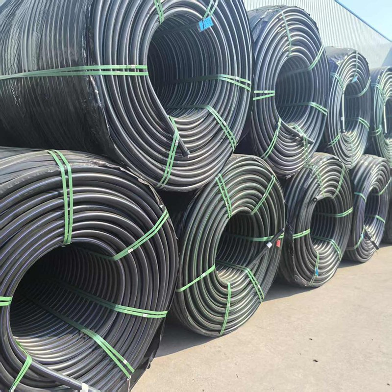 Silicon Core Layer High Density Polyethylene HDPE Silicicore Pipe Tube Compression Fittings