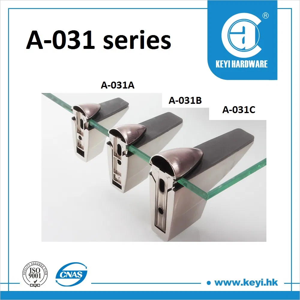 Keyi Metal a-031c Glass Hardware Glass Clamp Series Large-Size Curved Glass Clamp