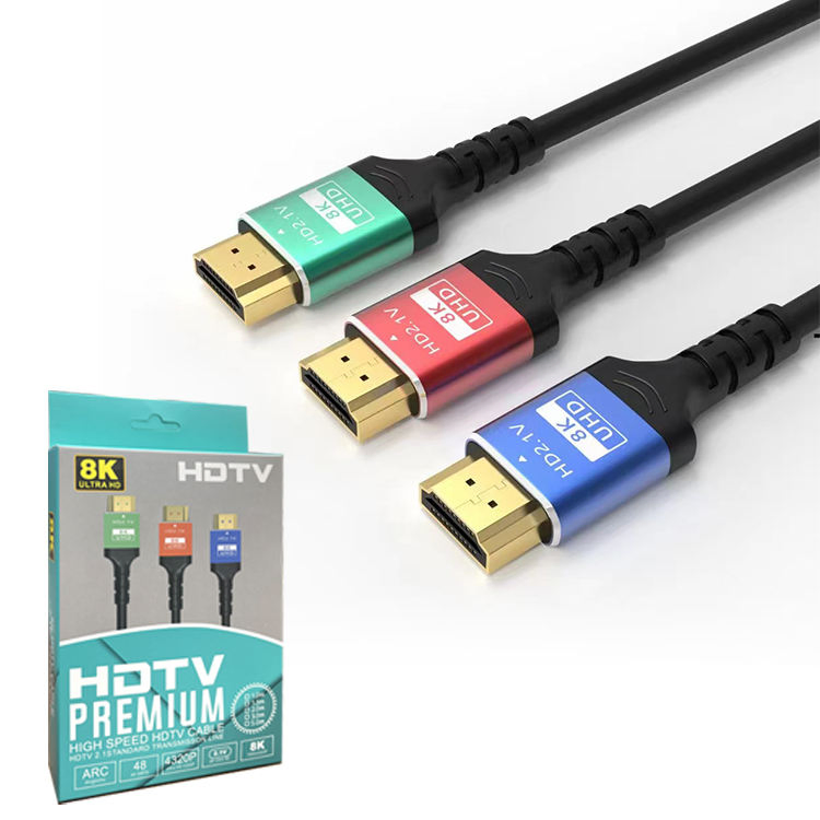 Кабель HDMI 8K 60Hz 2.1, 4K 120Hz, 1.8м