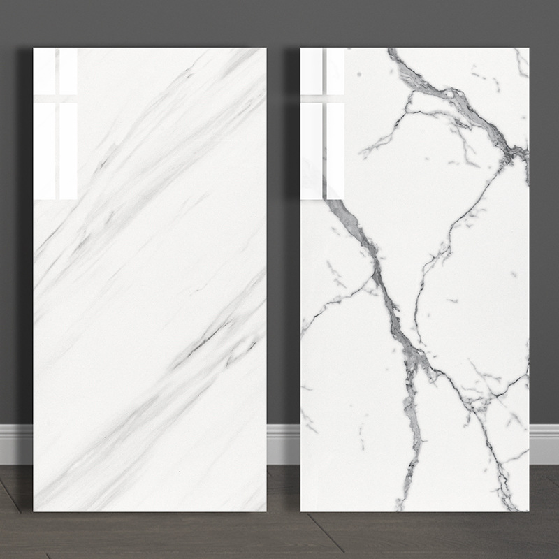 Маслостойкие 3D наклейки на стену под мрамор для кухни