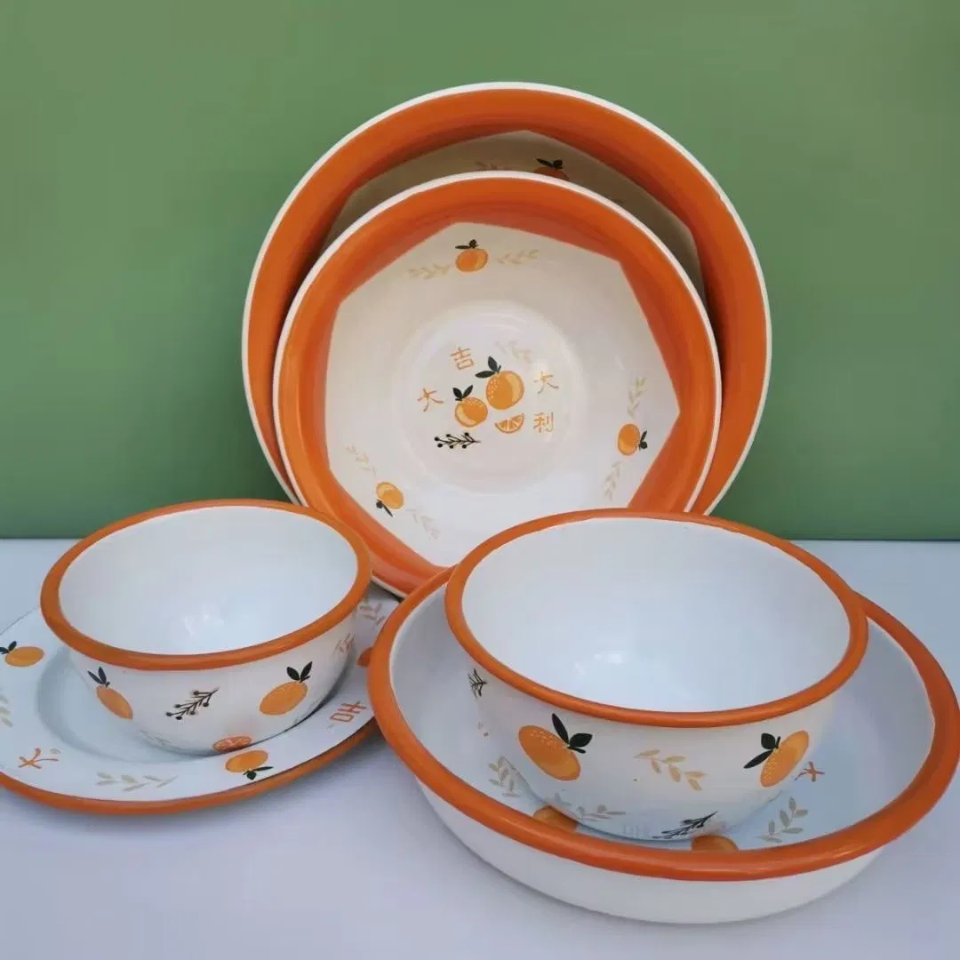 Enamel Set/Dinner Ware/Table Ware/Comping Set