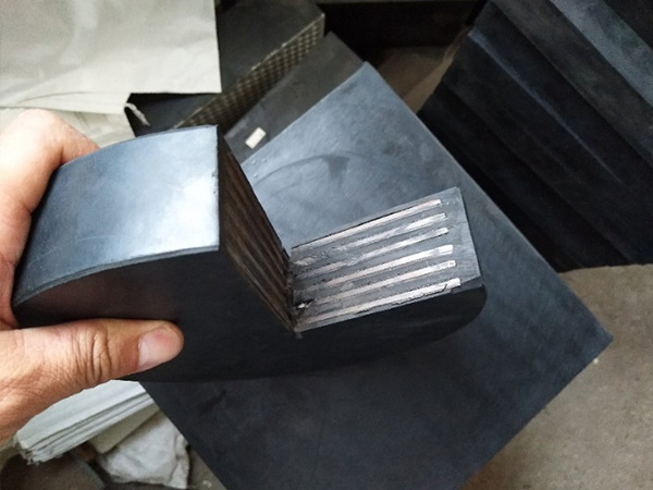 Elastomeric Rubber Bearing with Steel Plate Reinforced