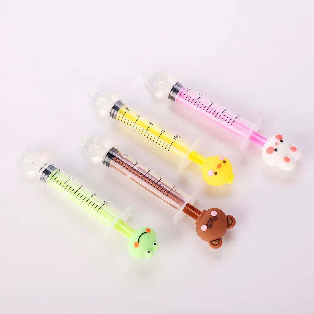 CE Certified Cute Baby Nasal Syringe Nose Washer 10ml Custom Baby Nasal Aspirator with Saline