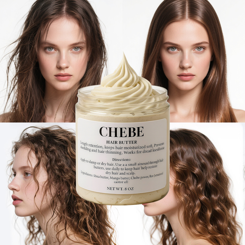 Chebe Hair Growth Butter Private Label Deep Moisturization Strengthening Hair Root Chebe Butter
