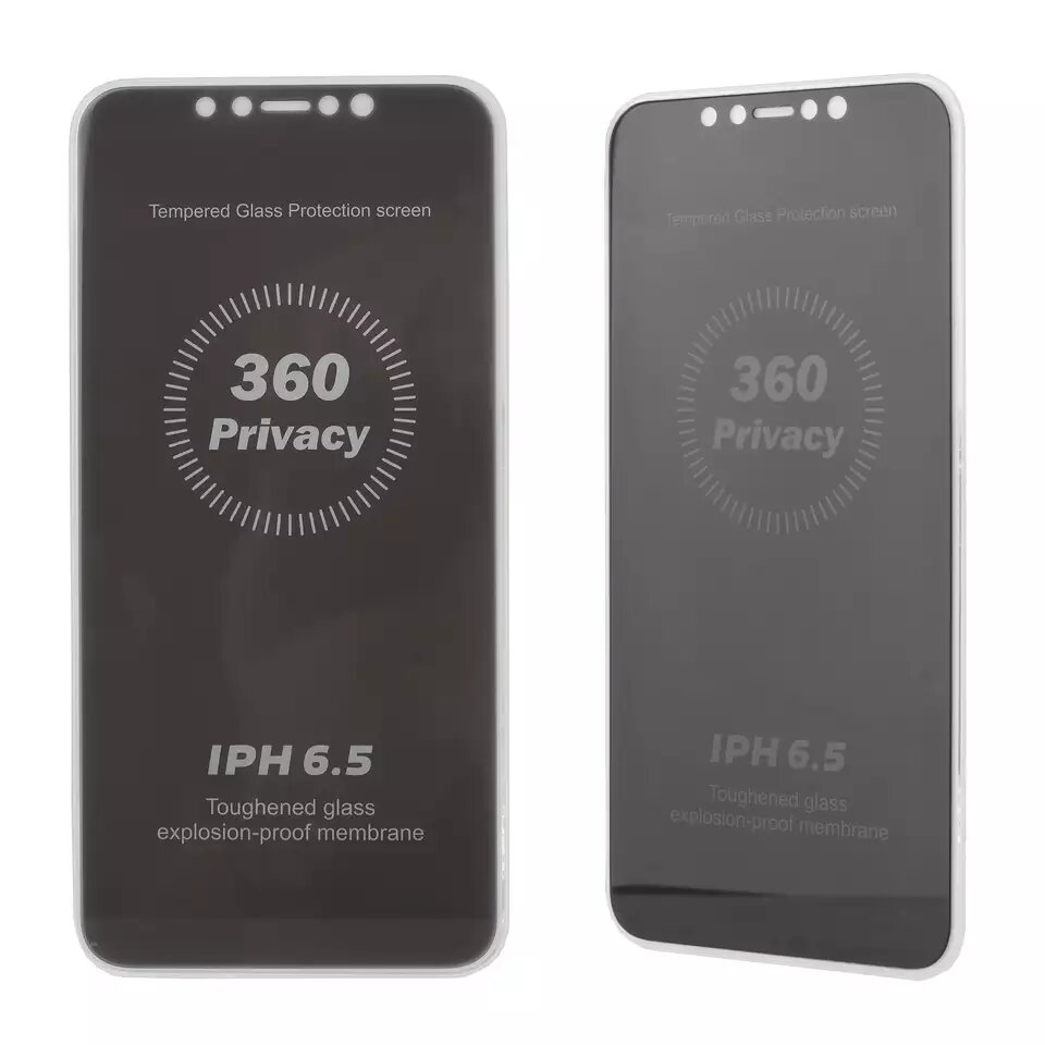 Защитное стекло для iPhone с функцией приватности 360°