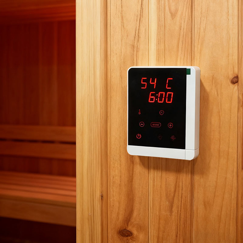 12kw Sauna Ctrl WiFi Shared Panel CH32 Controller Energy Saving