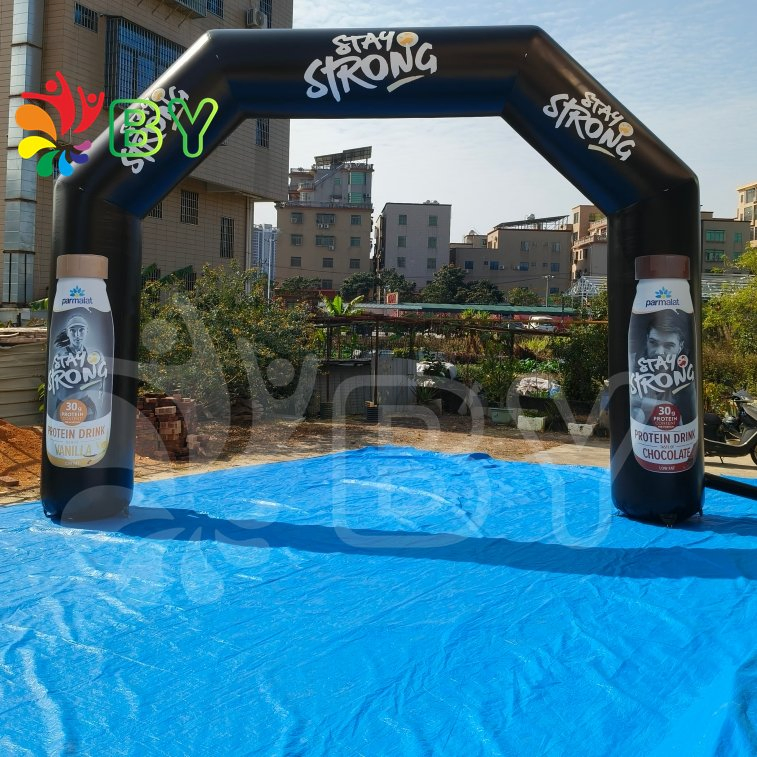 Inflatable Arch Bicycle Inflatable Finish Line Arch Inflatable Race Archway Custom Printed Logo