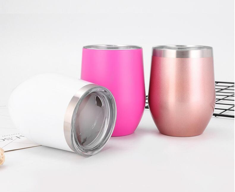 9& 12oz Double Wall Vacuum Wine Mug with Your Logo Mug Wholesale