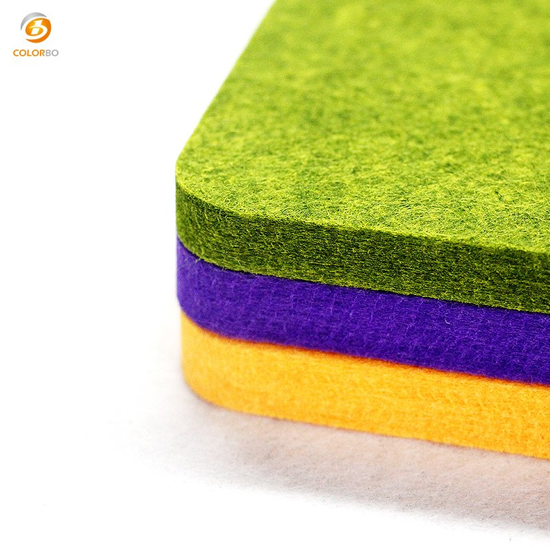 4*8 FT 9mm Thickness Polyester Fiber Plain Acoustic Panel
