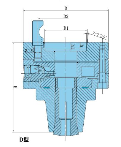 Heavy-Duty Steel Chuck Body for Durable Collect Chucks