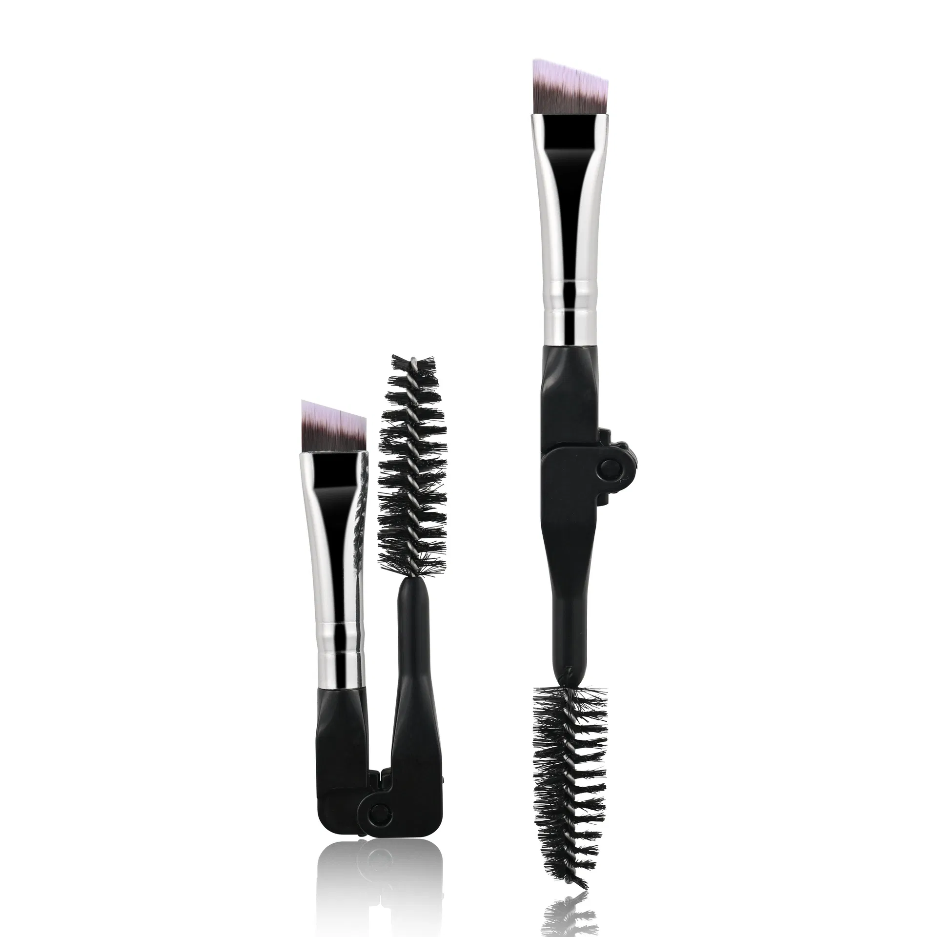2 in 1 Eye Lash Eyebrow Lip Brushes Eyeshadow Eyelash Eyeliner Makeup Brush
