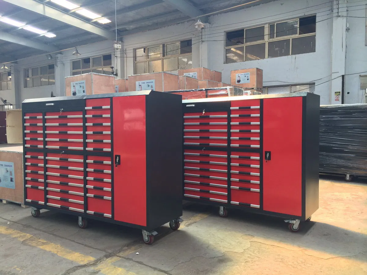 Heavy Duty Metal Garage Cabinets with Wheels