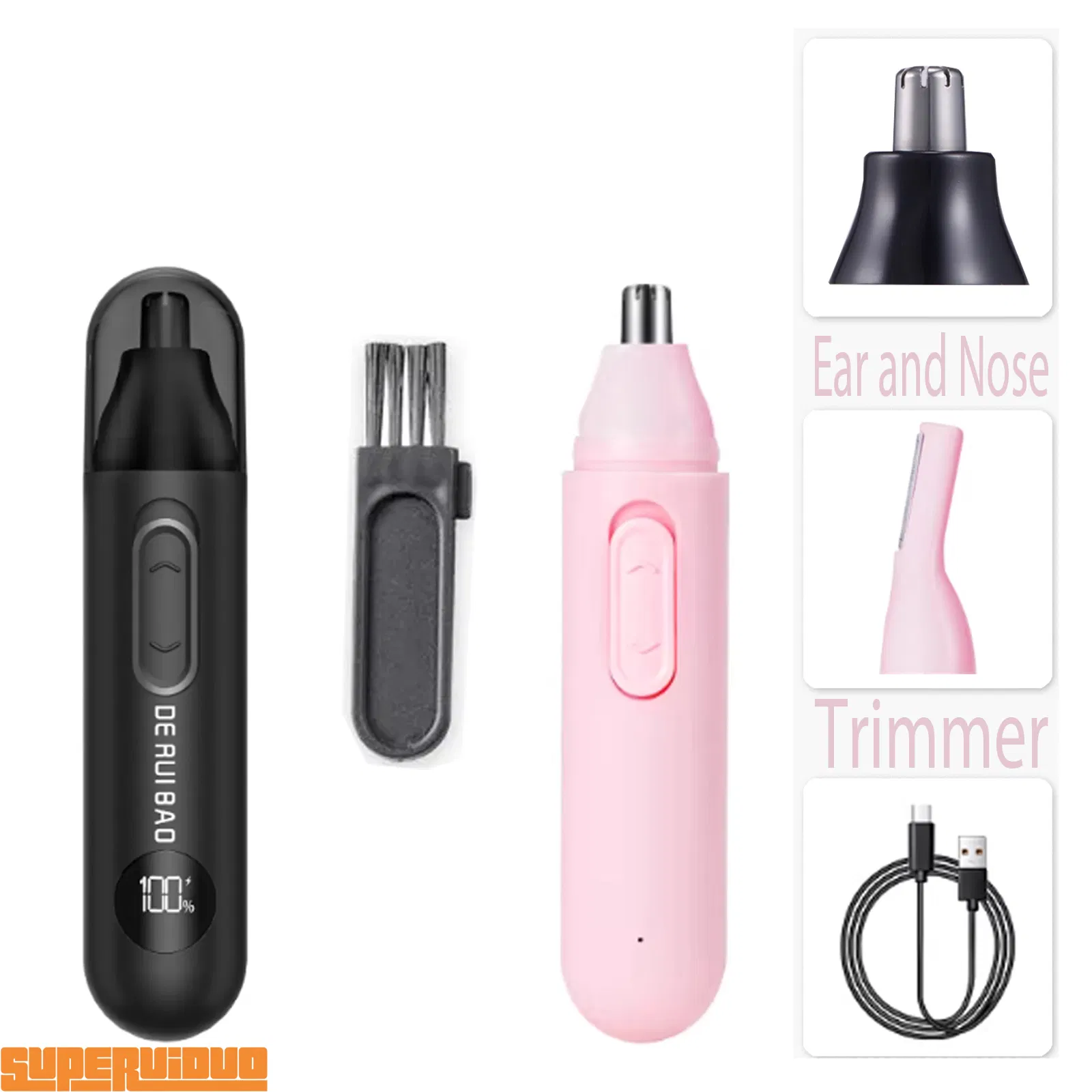 Professional Mute Motor Technology Nose Hair Trimmer