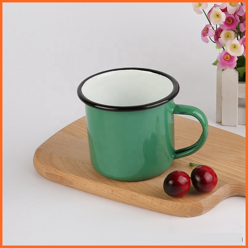 Good Quality FDA OEM Design Cookware Enamel Mugs