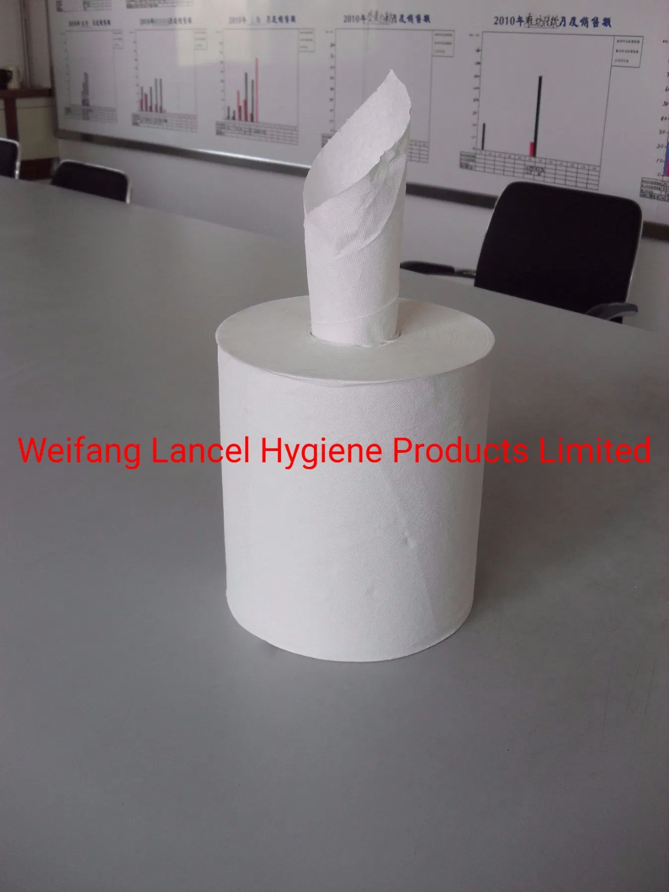 High Quality Roll Paper Towels, 8" X500' Roll, White, Poly-Bag Protected
