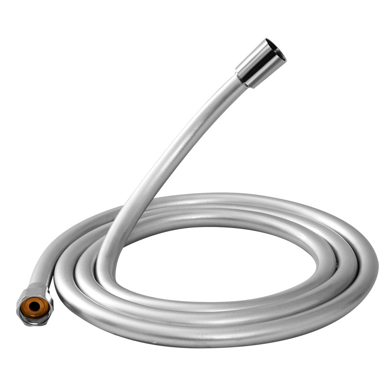 Bathroom Accessories Flexible Faucet Hose Silver Powder PVC Shower Hose