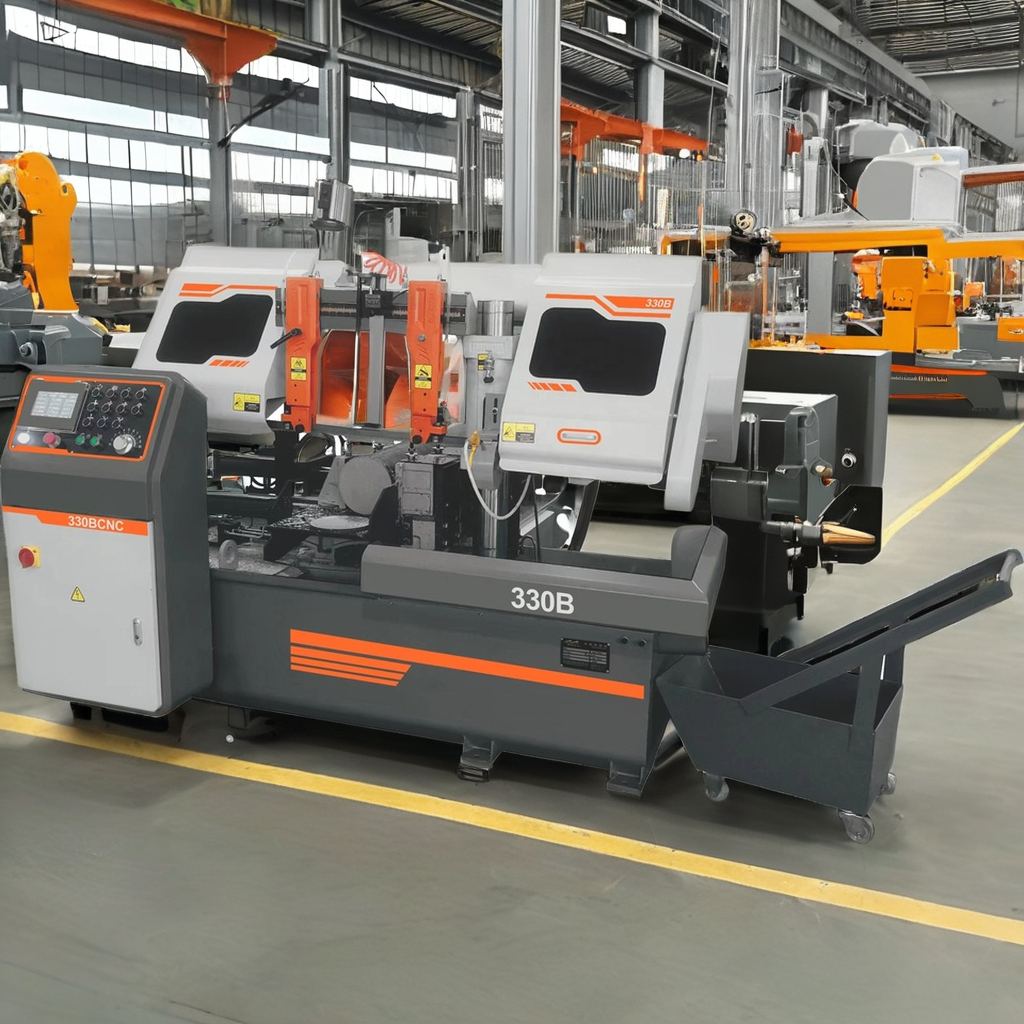 Станок ленточнопильный автоматический многофункциональный по нержавейке