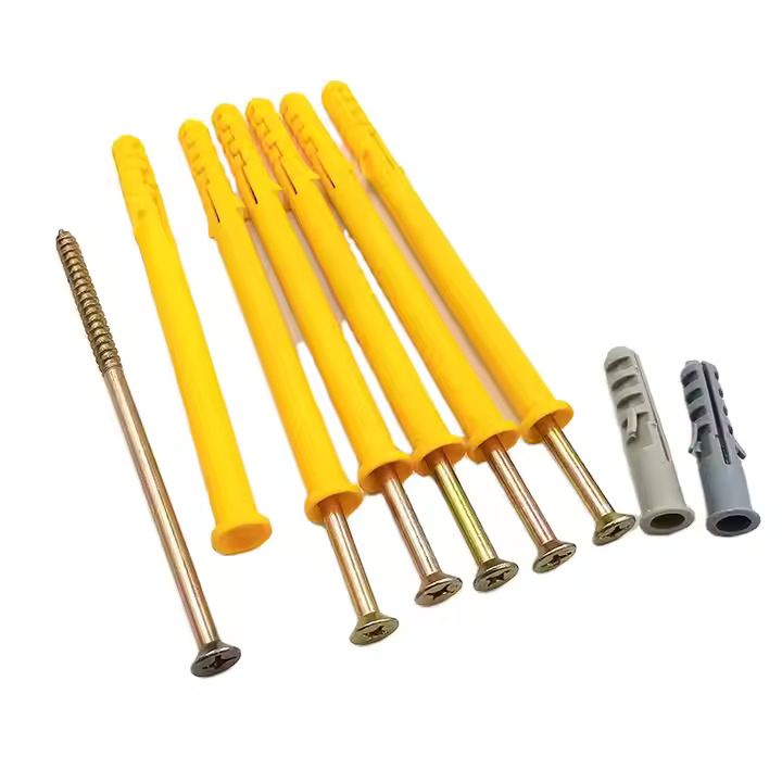 Пластиковый анкерный болт с распорной втулкой