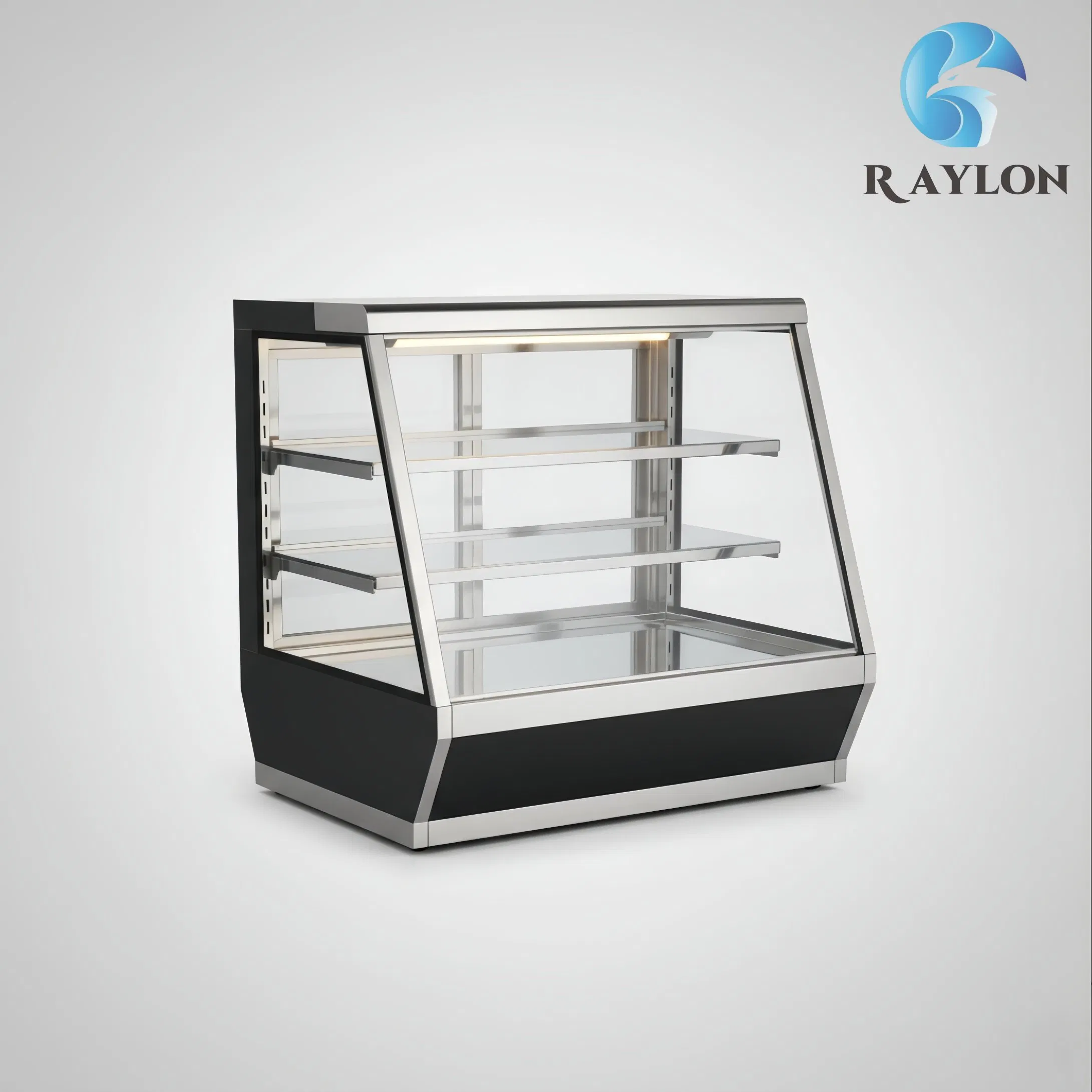 Stainless Steel Commercial Heated Display Cabinet for Food Court