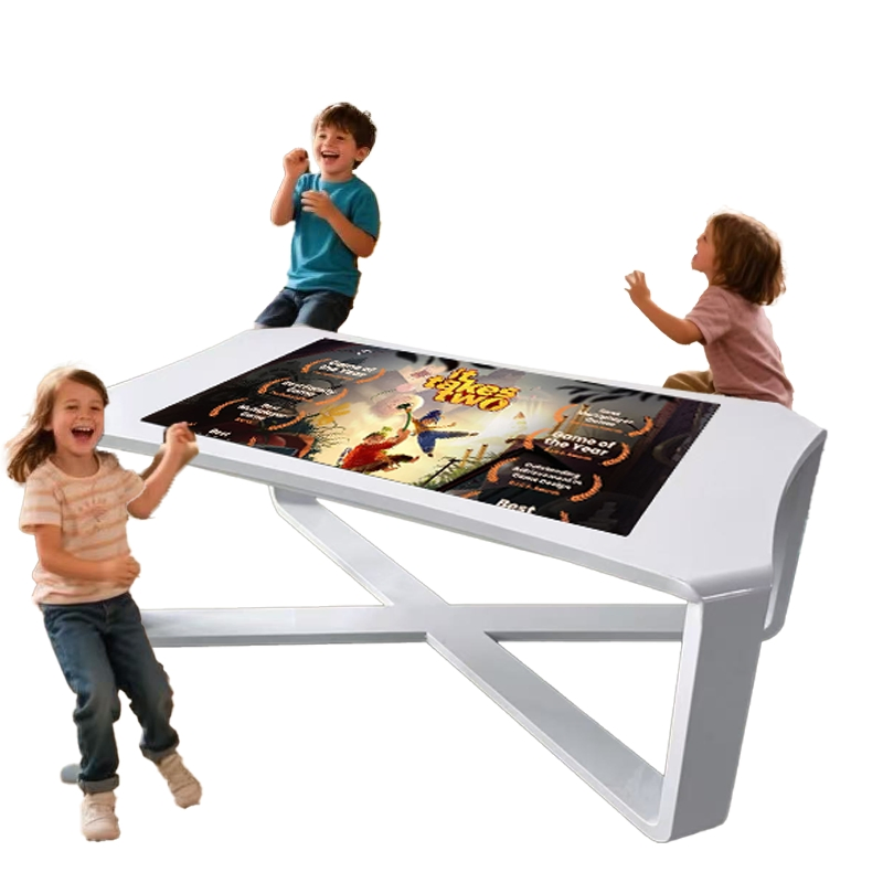 43 Inch X-Shape Entertainment Waterproof Touch Screen Interactive Multi Touch Table for Chilrdren