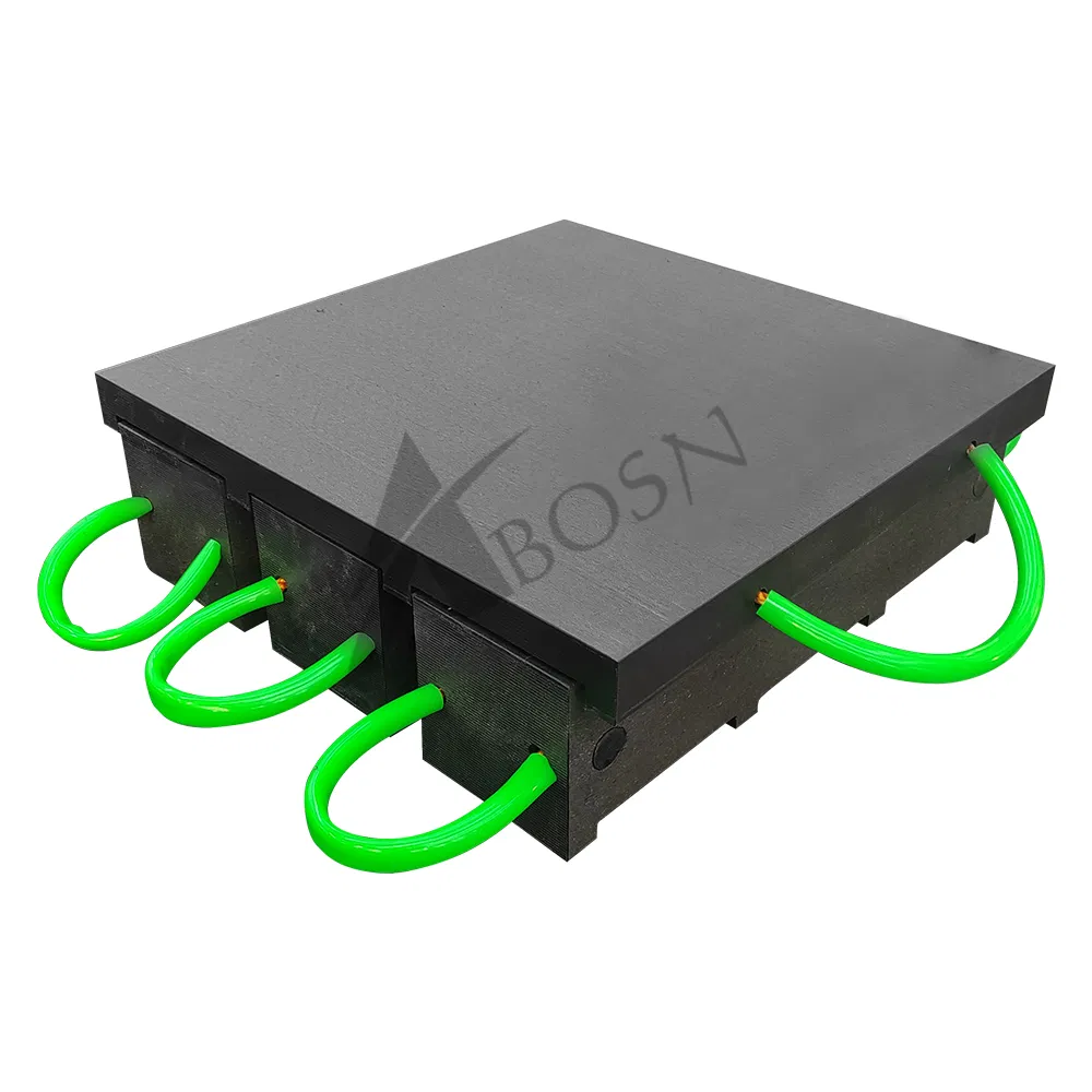 Custom Size Safety UHMWPE Mobile Cribbing Blocks Crane Stabilizer Pad Outrigger Pad with Handle Logo