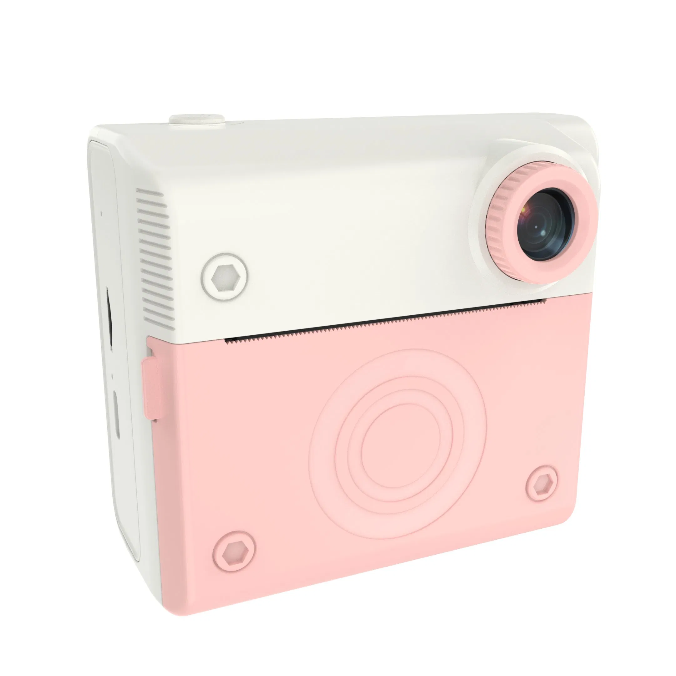 Pink 2.8 Inch Durable Rechargeable Digital Video Camera HD Portable Kids Instant Print Camera for Kids