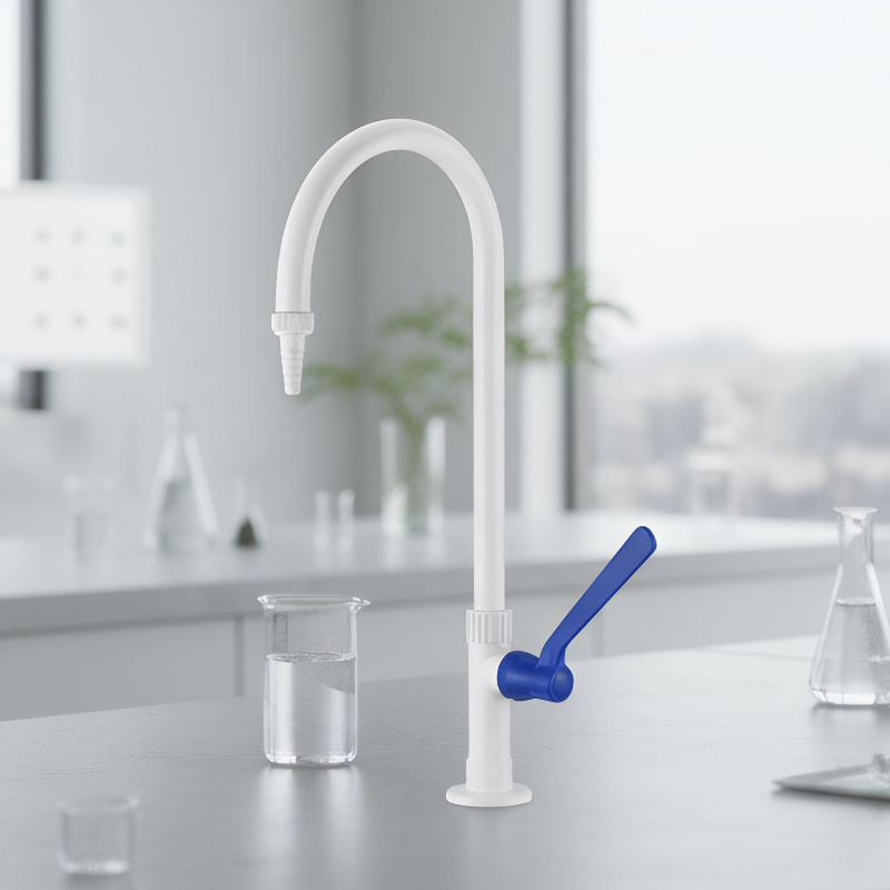 Лабораторный кран однорычажный с термостатом