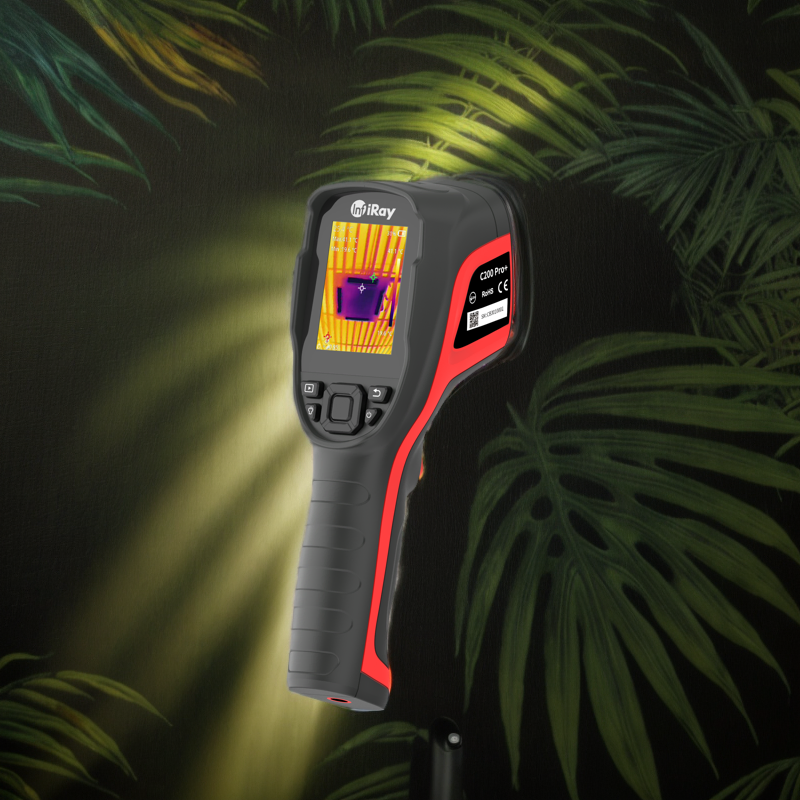 Handheld Thermal Imager with PRO-Grade Infrared Support for Night Vision
