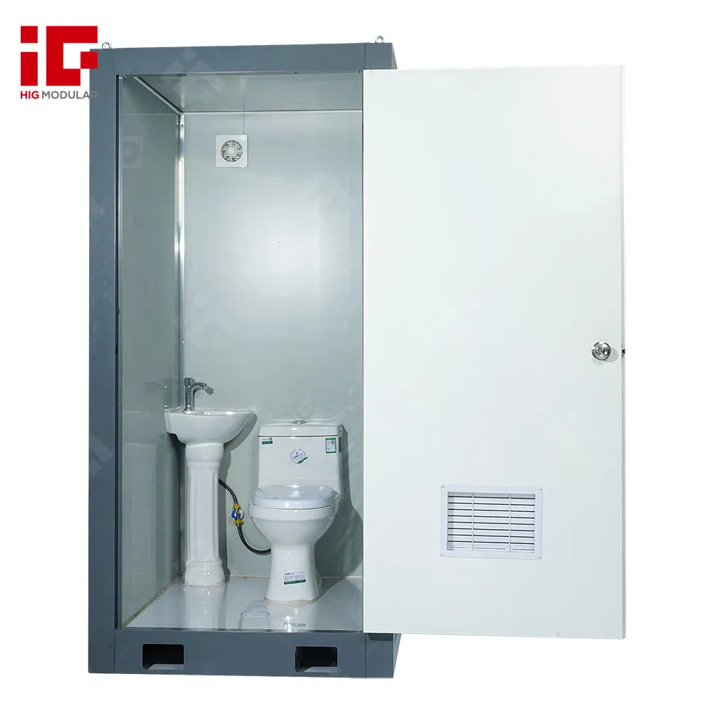 Outdoor Portable Toilet Shower Portable Toilet Cabin for Construction Site