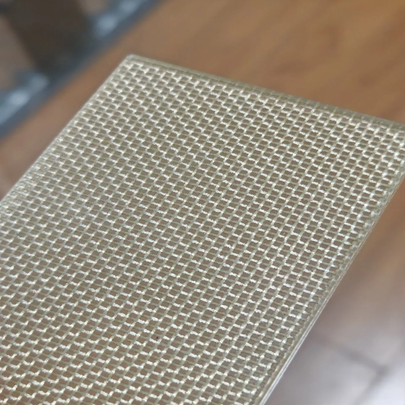 Premium Quality Frosted Finish Wired Glass Furniture Glass Laminated Glass