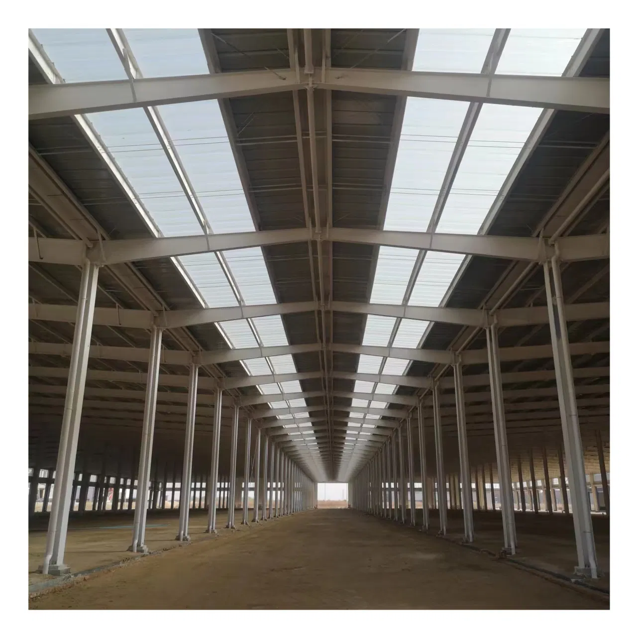 Prefabricated Q235/Q355 Steel Frame Galvanized Large Span Steel Structure Workshop