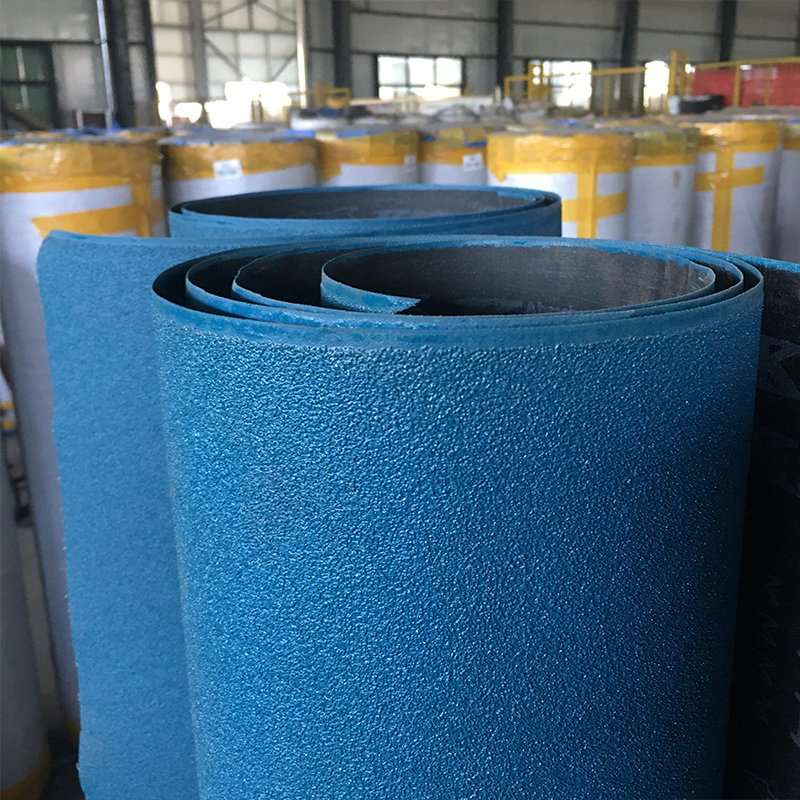 Абразивный рулон из синей шлифовальной ткани для металла