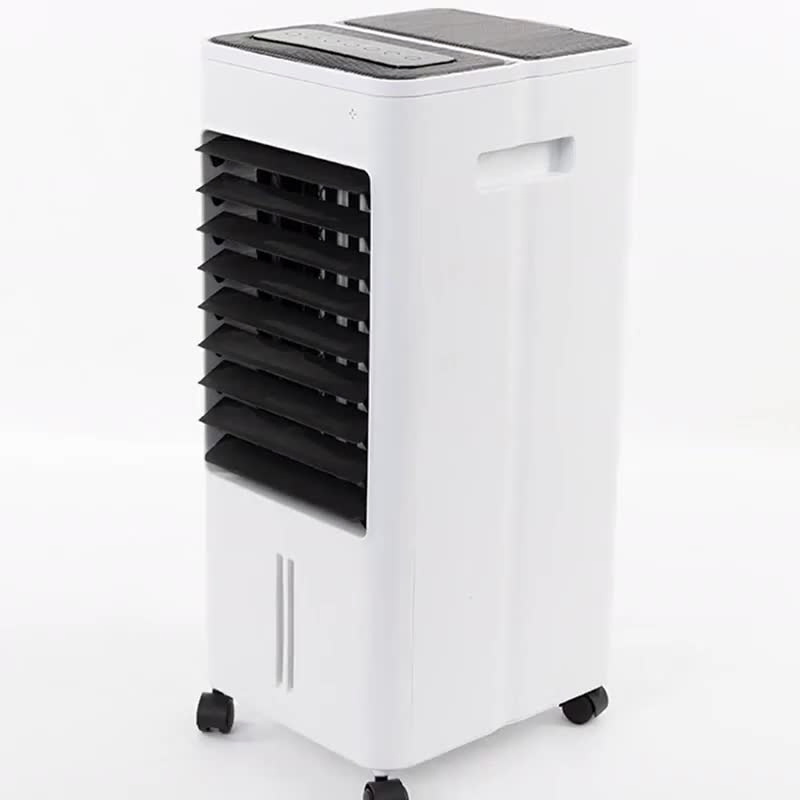 Portable Heating and Cooling System with Four-Wheel Mobility