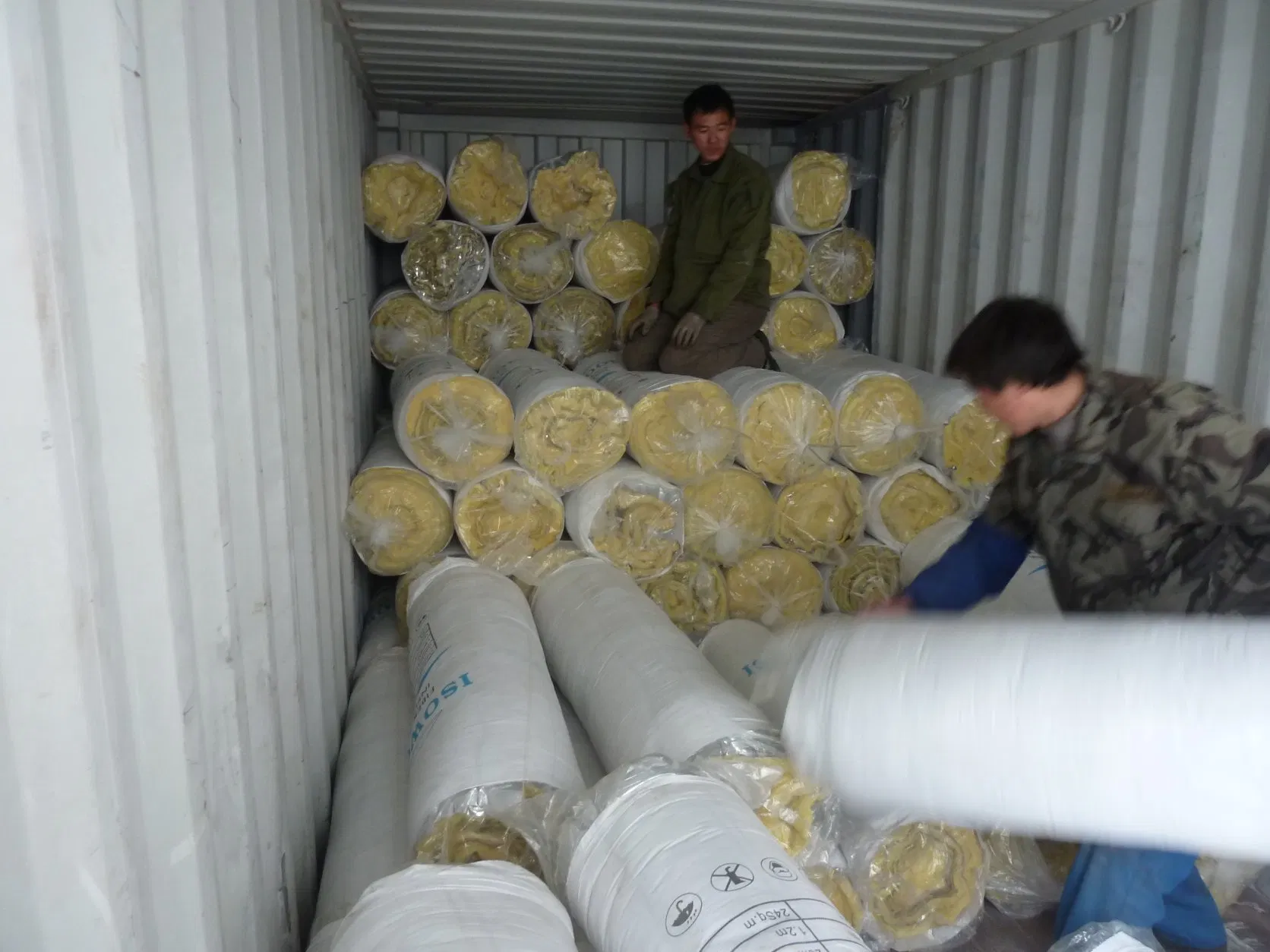 Fiber Glass Wool Blanket/Roll Density 25~48kg/M3 High Quality Insulation 1200*50mm
