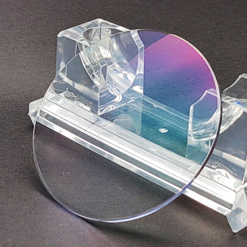 Finished Single Vision 1.56 Fsv Ar Coating Green Optical Presbyopic Glasses Lens