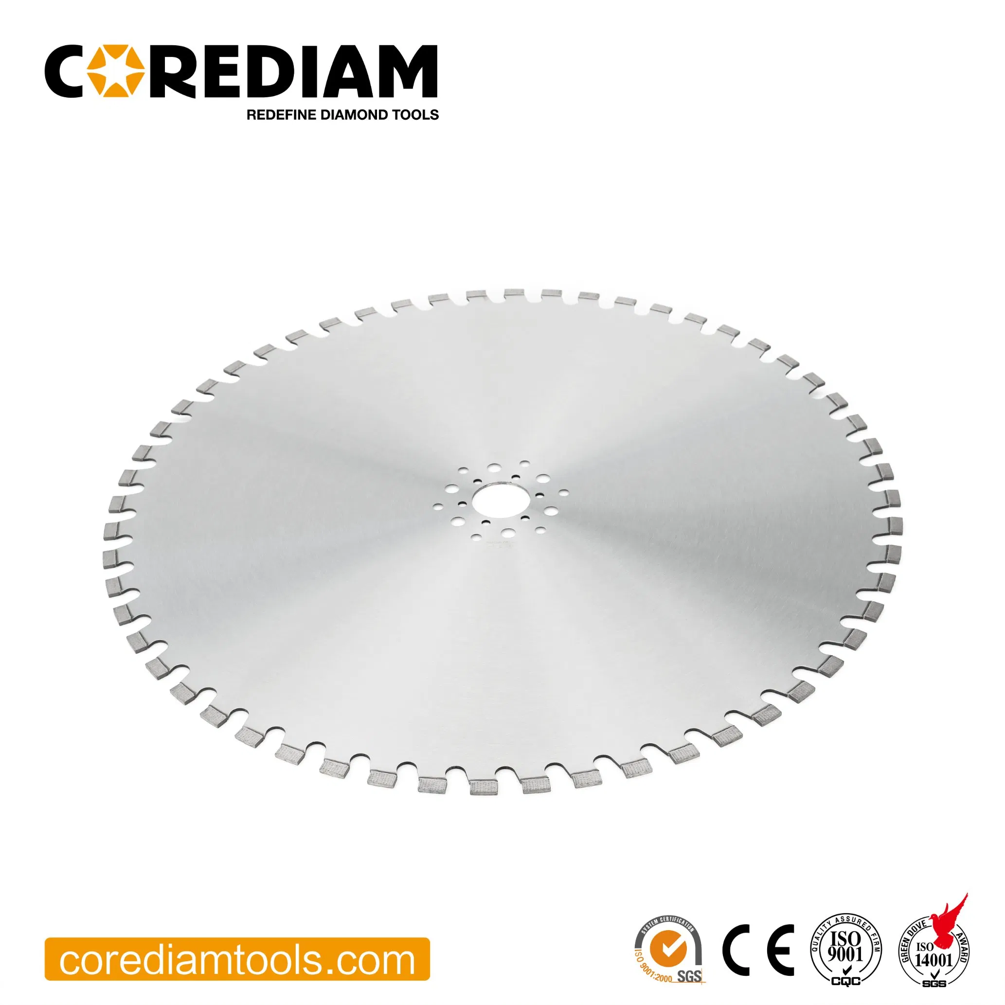 Алмазный диск для резки бетонных стен