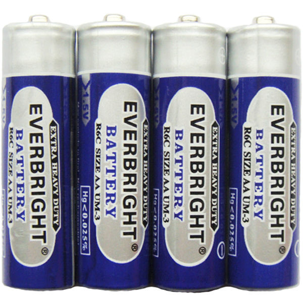 High Energy Long Lasting 1.5V AA R6s Power Flash Battery