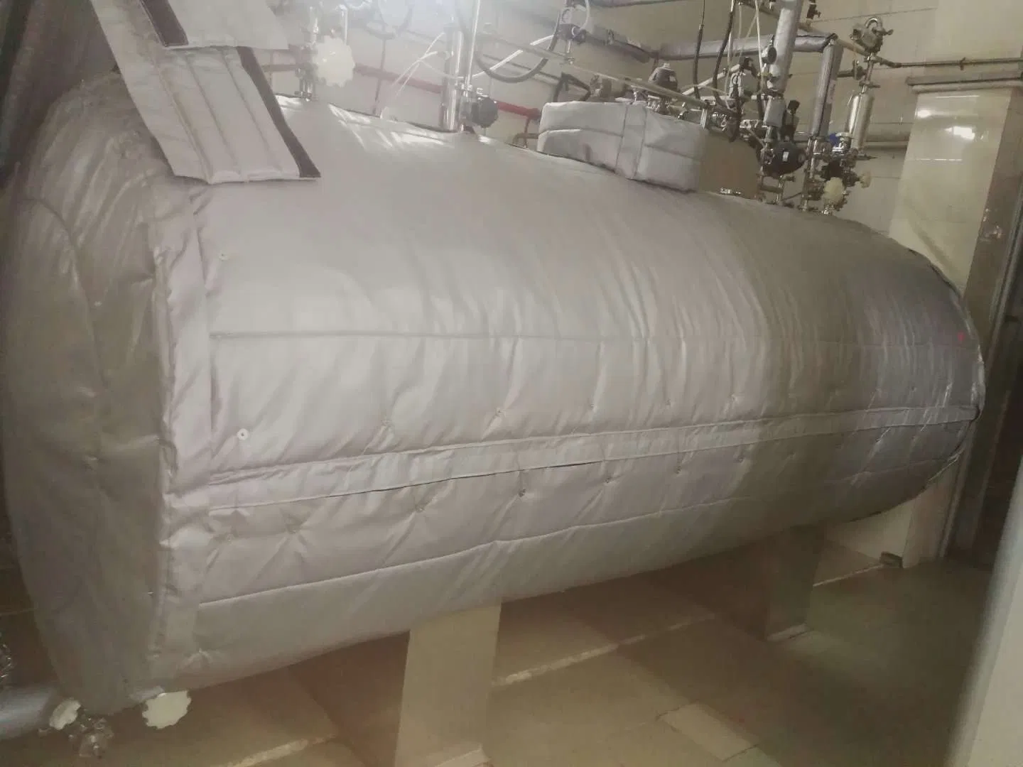 High Temperature Protection Reusable Insulation Covers for Tanks