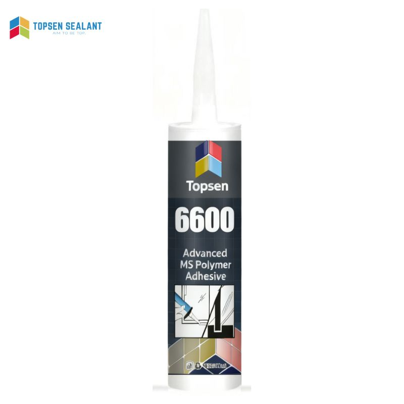 High Strength Ms Polymer Hybrid Adhesive 6600 - Low Voc, Versatile Bonding & Sealing