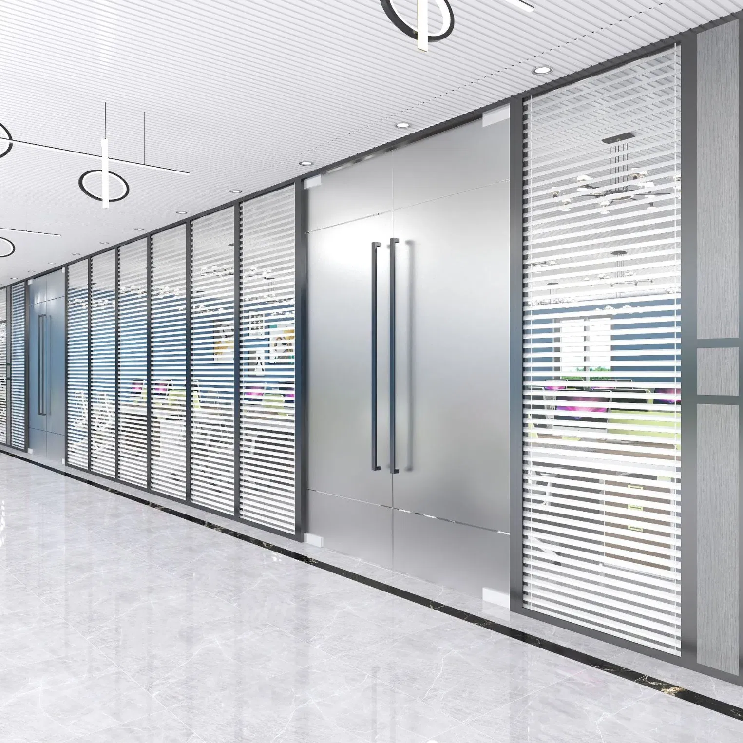 Aluminium/Aluminum Office Partition Various Colour