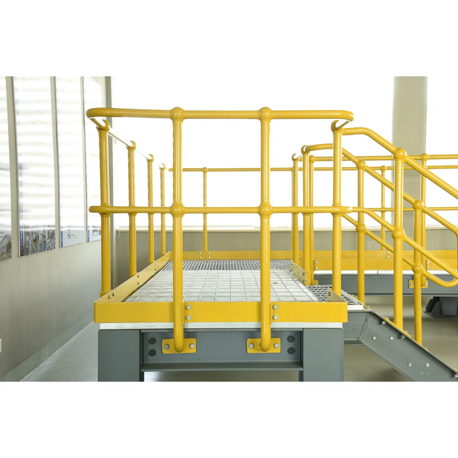 Galvanized Railing and Stanchion for Steel Structure Project and Industry Project
