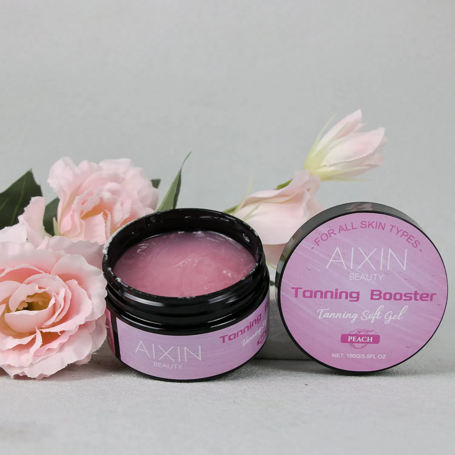 Beauty Cosmetics Skin Care Outdoor Sun Tan Tanning Booster Peach Tanning Gel