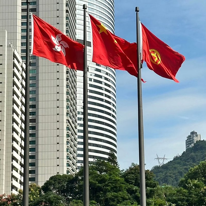 Supplier 25FT Banner Flags Poles Truck Pulley Gold Flag Poles