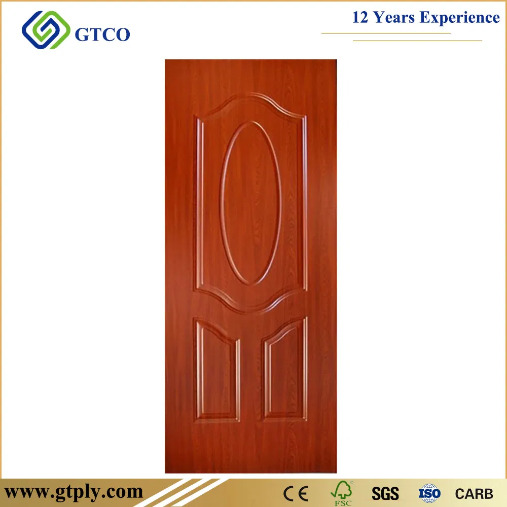 White Premier / Wenge / Wood Veneer / Melamine Moulded HDF Door Skin