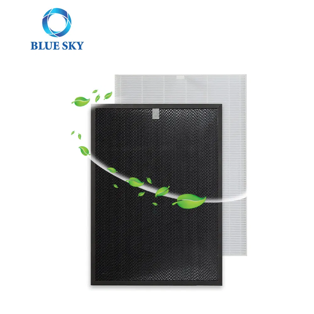 Activated Carbon Filter and H12 HEPA Purifier Filter X Set Replacement for Winix Zero Tower Xq Air Purifier 1712-0089-01-0101-02