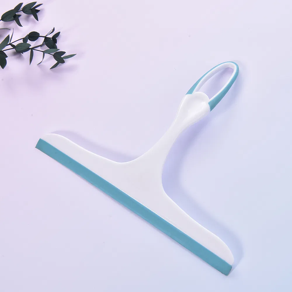Soft Plastic Window Shower Glass Wiper Streak-Free Handheld Cleaner Squeegee
