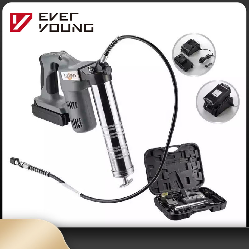 Аккумуляторная маслёнка 18V 400cc с быстрой зарядкой